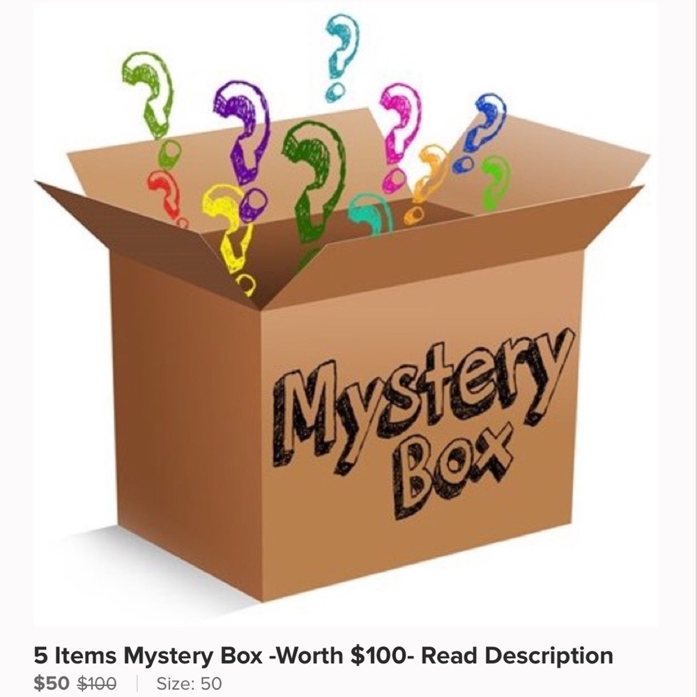 5 Items Mystery Box -Worth $100- Read Description
